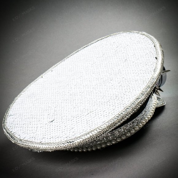 White Burning Man Steampunk Captain w/ Goggles - Picture 4 of 10